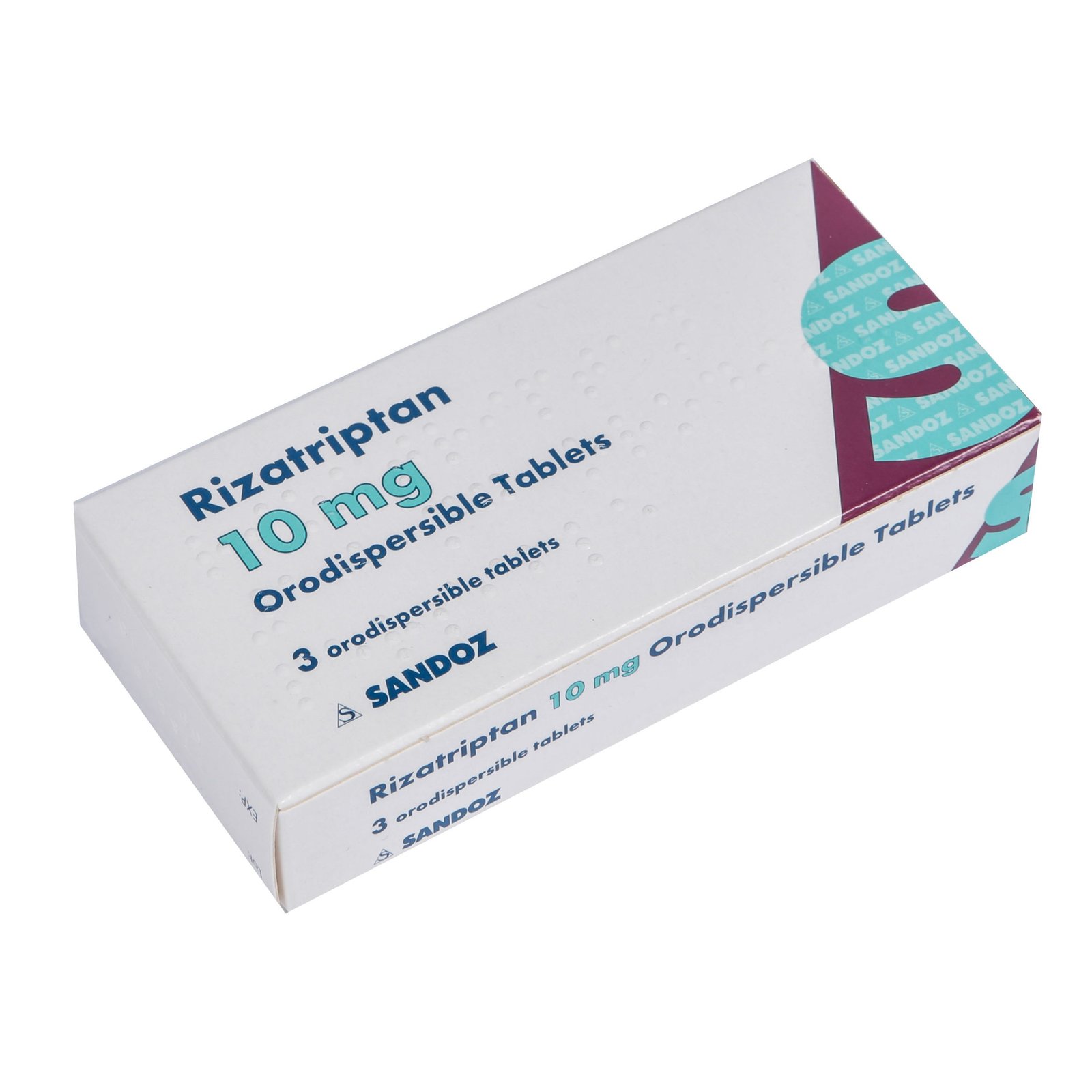 Rizatriptan benzoate 5 mg or 10 mg tablets