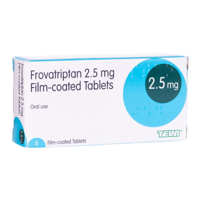 frovatriptan2.5mg